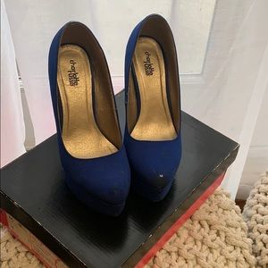 ❌SOLD❌Charlotte Rusee- Blue Heels